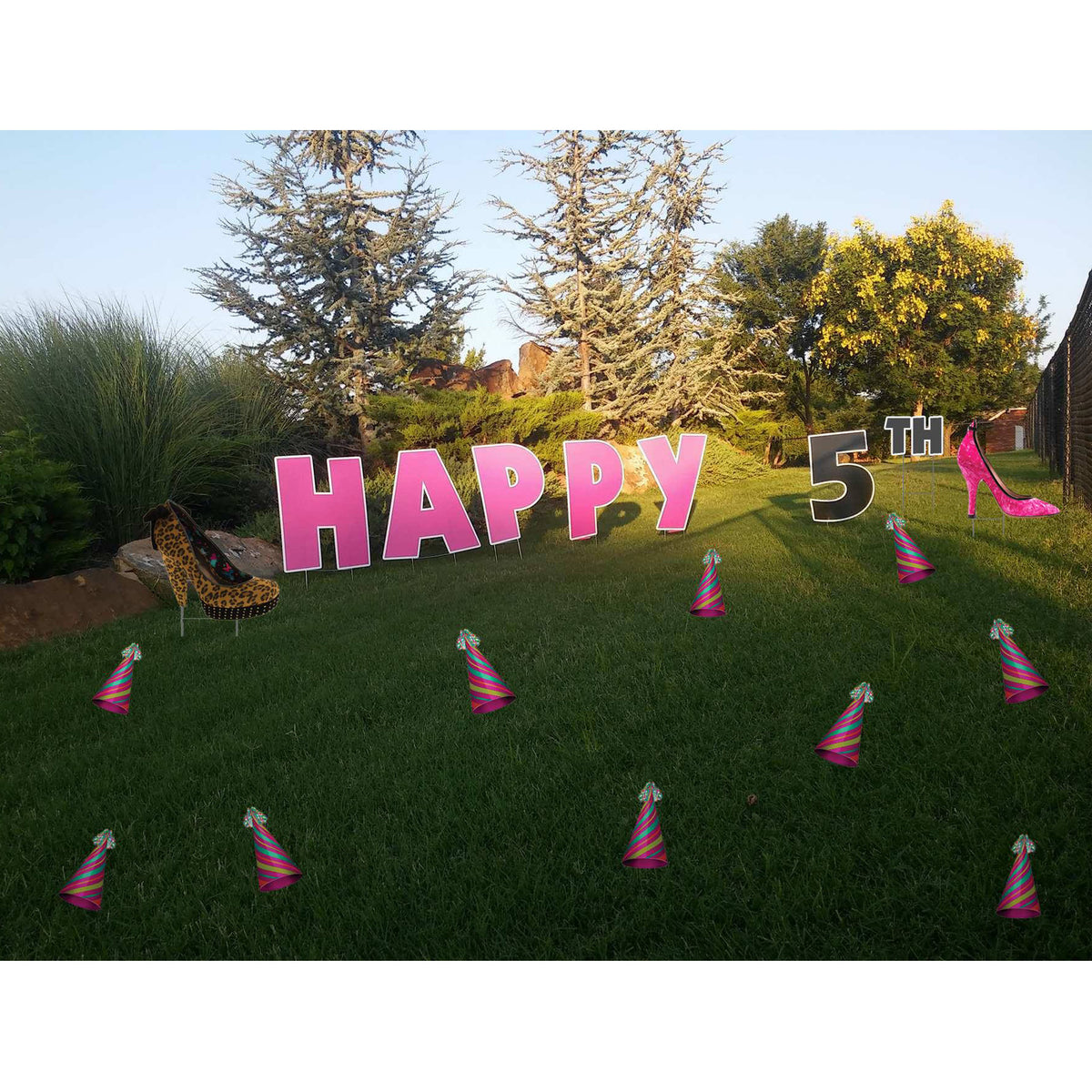 Diva Yard Signs Birthday Heels and Purses Smiles For All Occasions