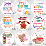 Custom Personalized Valentine Stickers