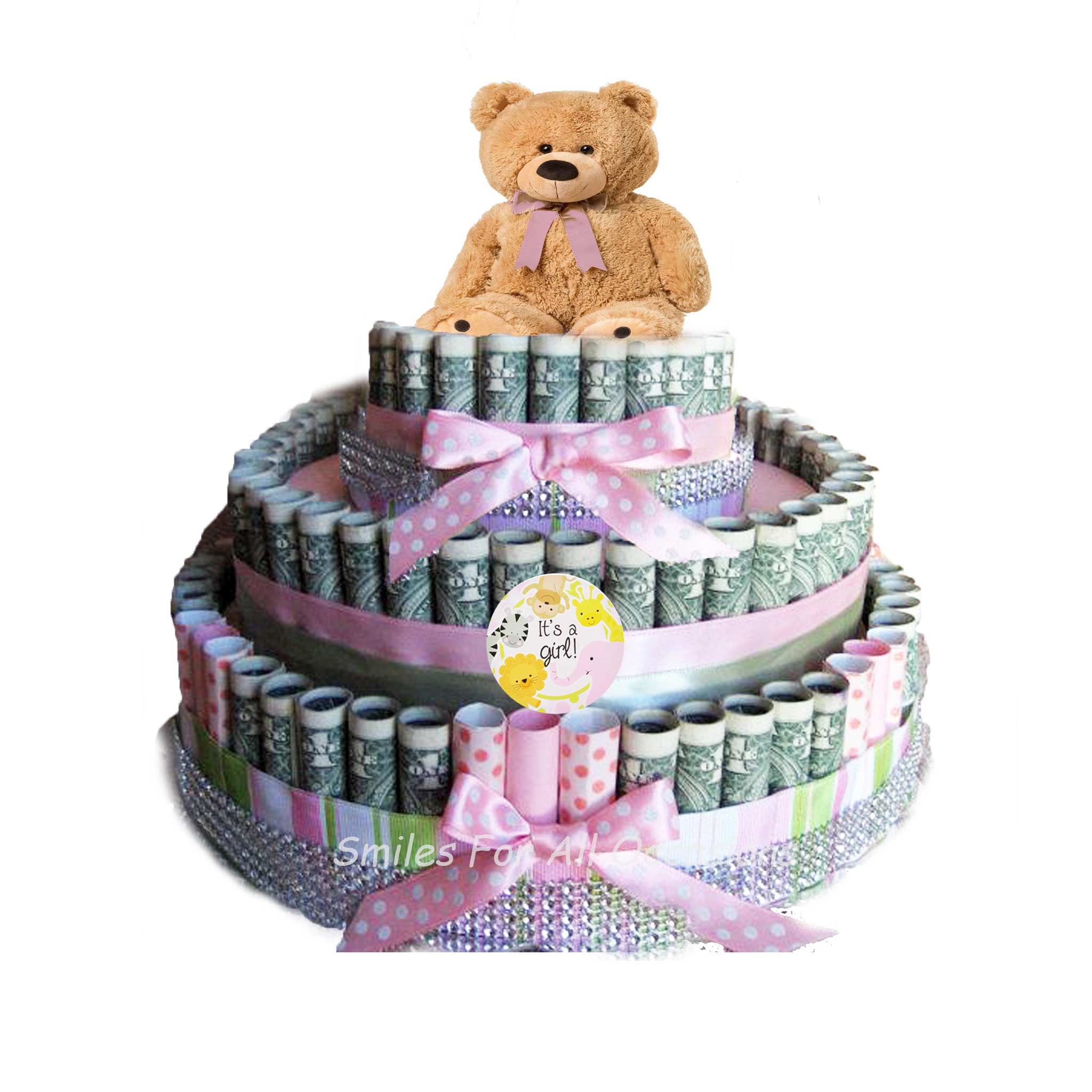 Wallet with edible money cake. - Centrepiece Cakes
