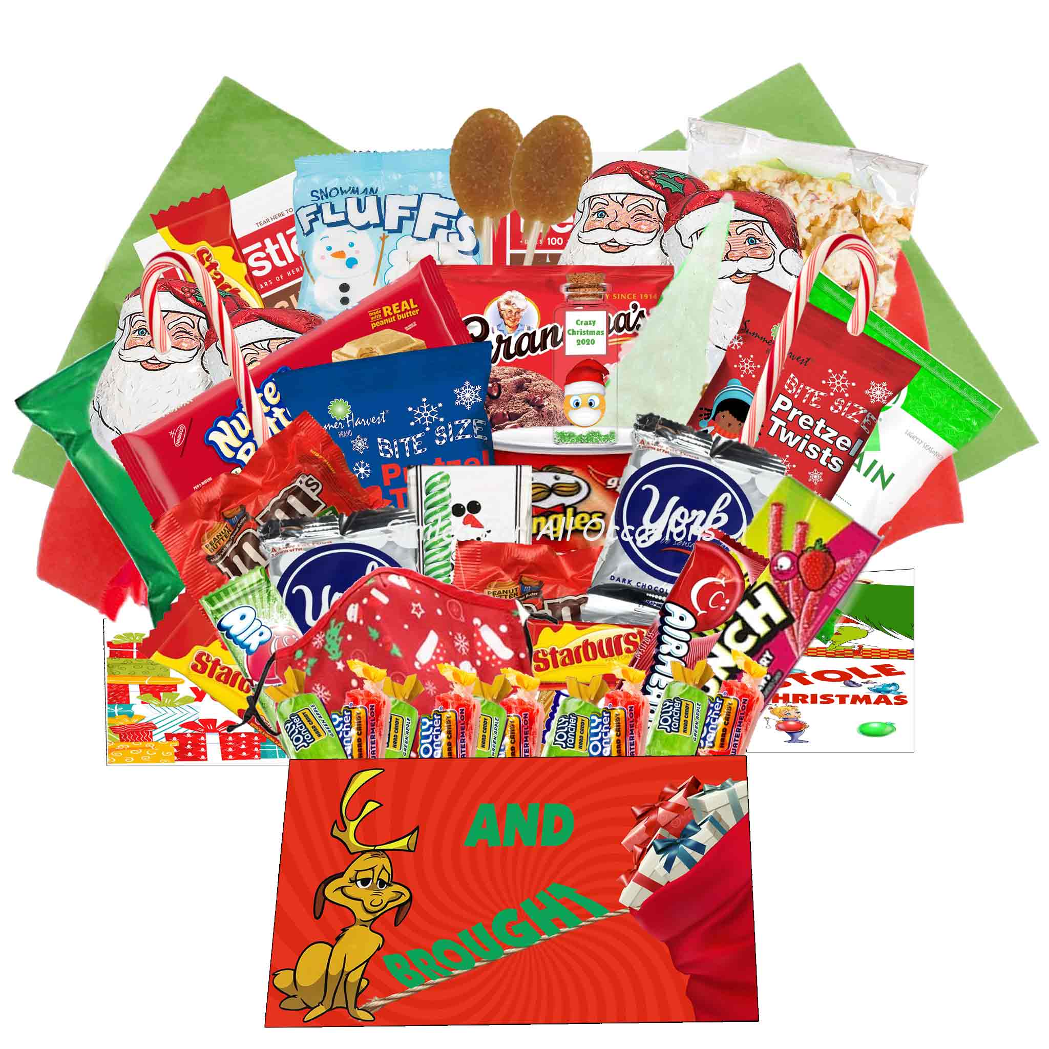 Holly Jolly Christmas Gift Packaging Kit / Christmas Gifts / Gift Wrapping  / Gift Packaging Ideas / Gift Toppers 