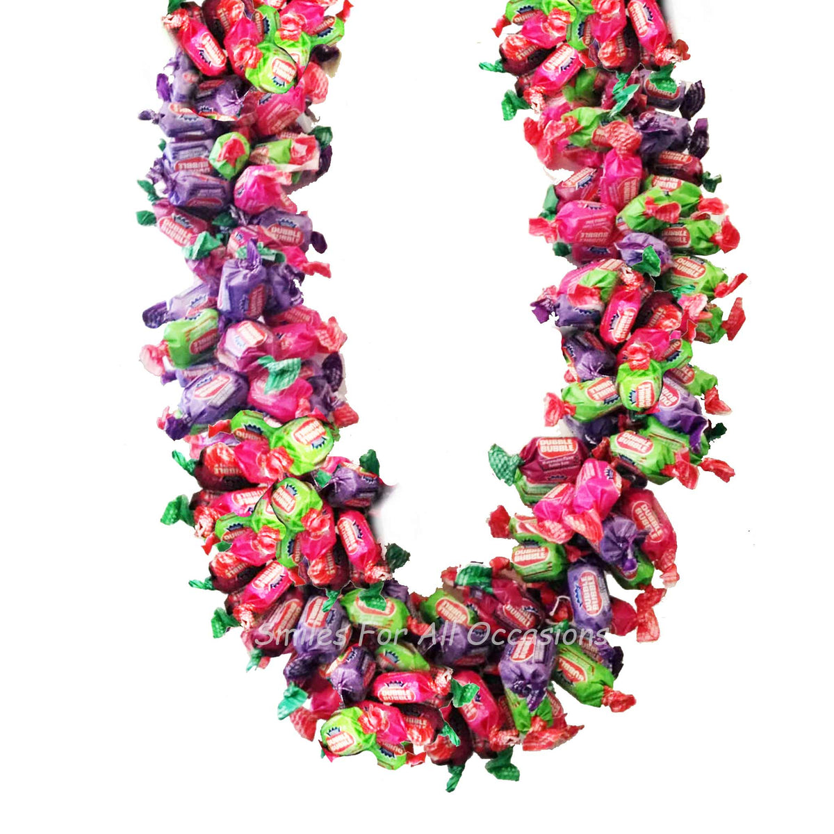 Candy Lei Colorful Double Bubble Smiles For All Occasions