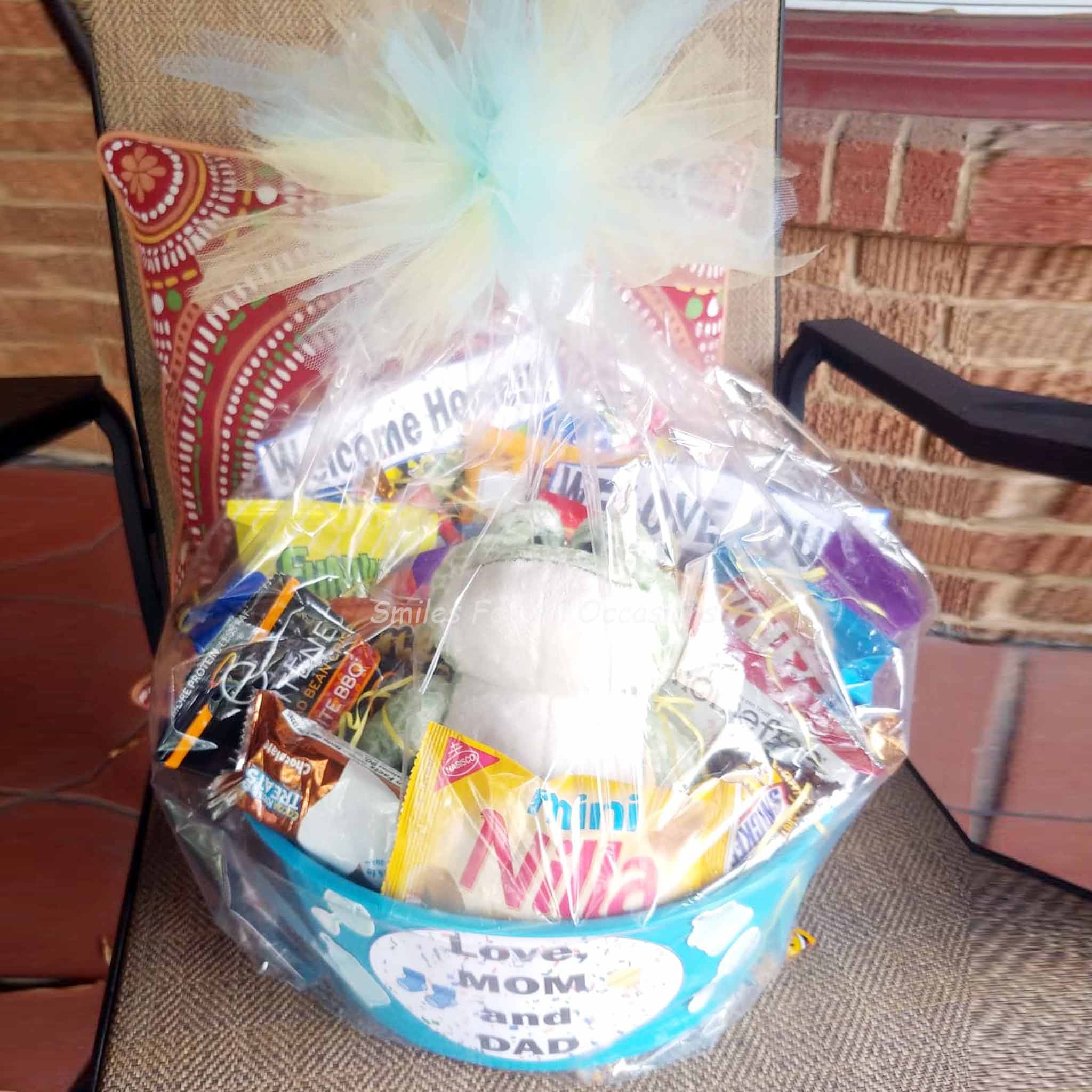 Candy and Snack Gift Basket
