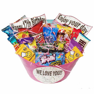 Happy Anniversary Gift Basket – Stage Stop Candy