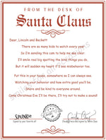 Santa Cam Letter and Letter
